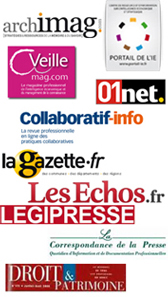 Logos des partenaires presse